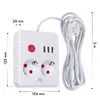 Сетевой удлинитель MACLEAN MCE388 W — 2 розетки, 3 USB Photo 6