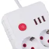 Сетевой удлинитель MACLEAN MCE388 W — 2 розетки, 3 USB Photo 8
