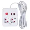 Сетевой удлинитель MACLEAN MCE388 W — 2 розетки, 3 USB Photo 11