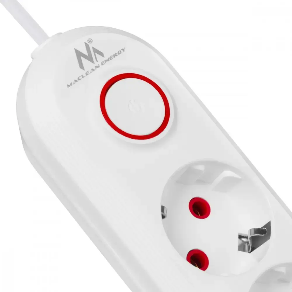 Сетевой удлинитель MACLEAN MCE394W — 3 розетки, 3 USB Photo 8