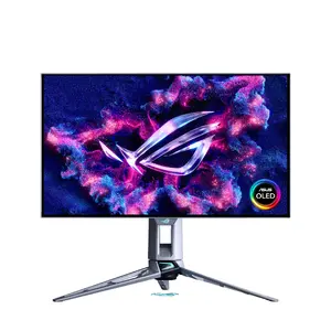 Datorspiedrs Asus ROG Swift OLED PG27AQWP-W 26,5" (67,3 cm) 2560×1440 QHD 0,02 ms USB 3.2 Gen 1 VESA ar augstuma regulēšanu