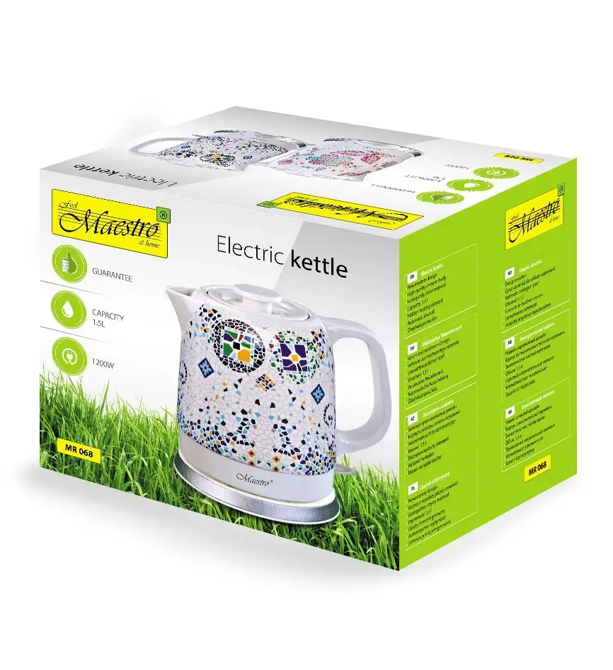 Elektriskā tējkanna Maestro MR-068-MOSAIC 1,5 L Photo 4