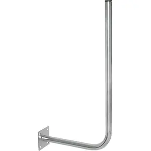 Wall Bracket BLOW 76-900# bent support for radiator or piping, adjustable length 300–550 mm