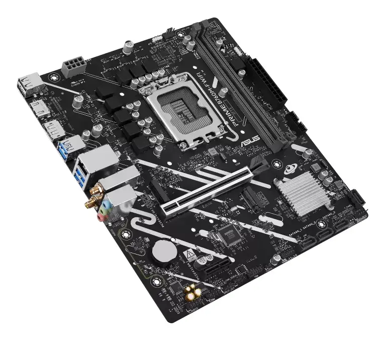 ASUS PRIME B760M-F WIFI micro ATX motherboard Photo 5