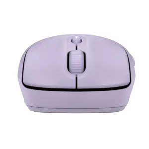 Беспроводная амбидекстрная мышь HP 400 Quiet Purple — RF и Bluetooth, 6000 DPI, 5 кнопок, на батарейках