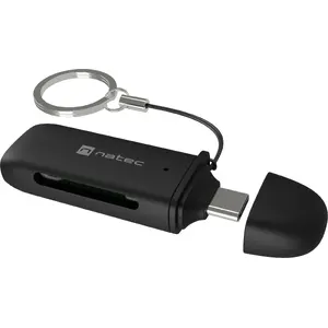 Kārtrīdējs NATEC SCARAB C SD/Micro SD USB 3.2 Gen 1 melns (NCZ-2365)