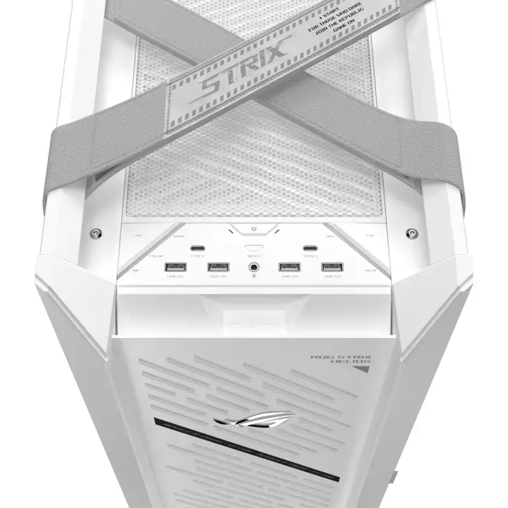 Корпус Asus ROG Strix Helios II Midi Tower White Photo 10