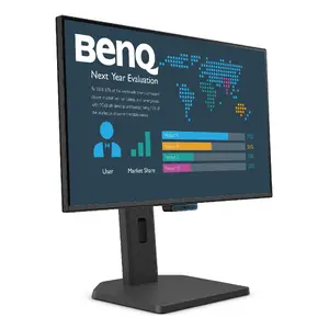 Монитор BenQ 23.8" 1080p FHD LCD, 1920×1080, 5 мс, 16:9, матовый, динамики, VESA, регулировка по высоте, чёрный