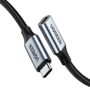 USB-C to USB-C cable UGREEN US372 0.5m 100W 5A 10Gbps PD QC — gray