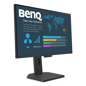 Монитор BenQ 27" FHD для бизнеса — 1920×1080, 5 мс, 178° обзор, матовый экран, встроенные динамики, VESA, регулировка по высоте