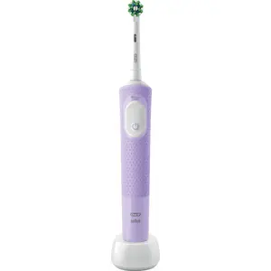 Electric toothbrush Braun Oral-B Vitality Pro D103 — violet/white, rechargeable, single brush head