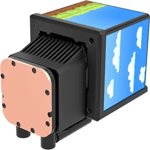 Liquid CPU cooler THERMALTAKE MINECUBE 360 Ultra AIO ARGB Fan black – 360mm radiator, ARGB fans, all-in-one liquid cooling