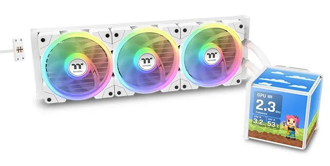 Thermaltake MINECUBE 360 Ultra Procesora viss