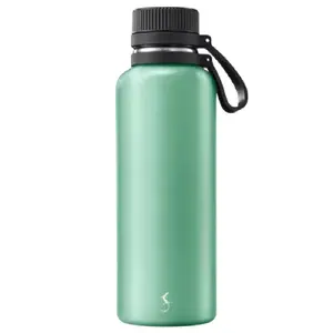 Термос Lurch OUTDOOR TERMOSS 1 л — нержавеющая сталь, вакуумный двухслойный, 1 л, светло-зелёный