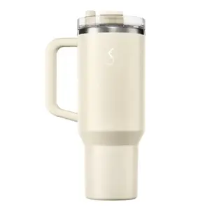 Termokrūze ceļojumiem Lurch BIG CUP 1,2 L — nerūsējošais tērauds, divsienu vakuums, notecesizturīga pamatne