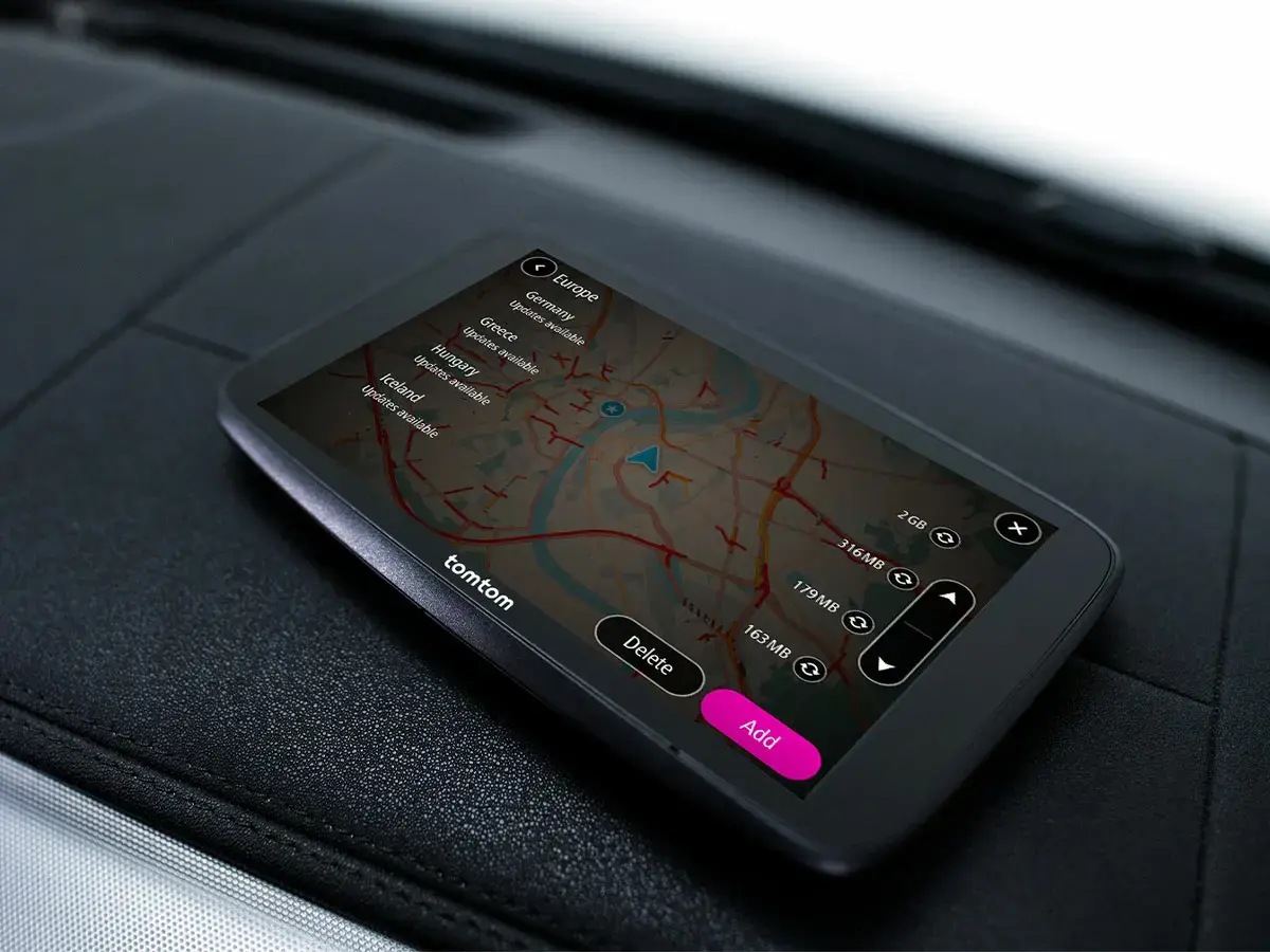 TOMTOM GO portatīvs/fiksēts GPS 7" Photo 4