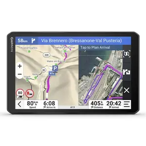 Fixed truck navigator GARMIN dēzl LGV820 — 20.3 cm (8") TFT touchscreen, 1280×800, 32 GB, MicroSD, built-in Li‑Ion