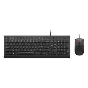 Wired Full-size USB Keyboard and Mouse Set Lenovo 4X31R64409 — 100% layout, 1.8 m cable, Black, Danish