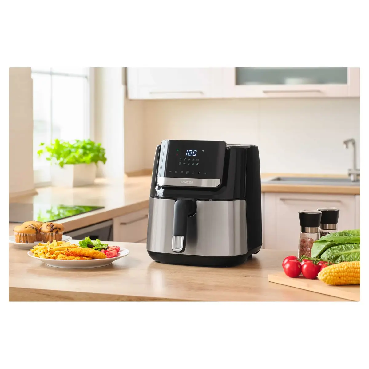 SENCOR SFR6600SSEUE3 смарт аэрогриль Photo 5