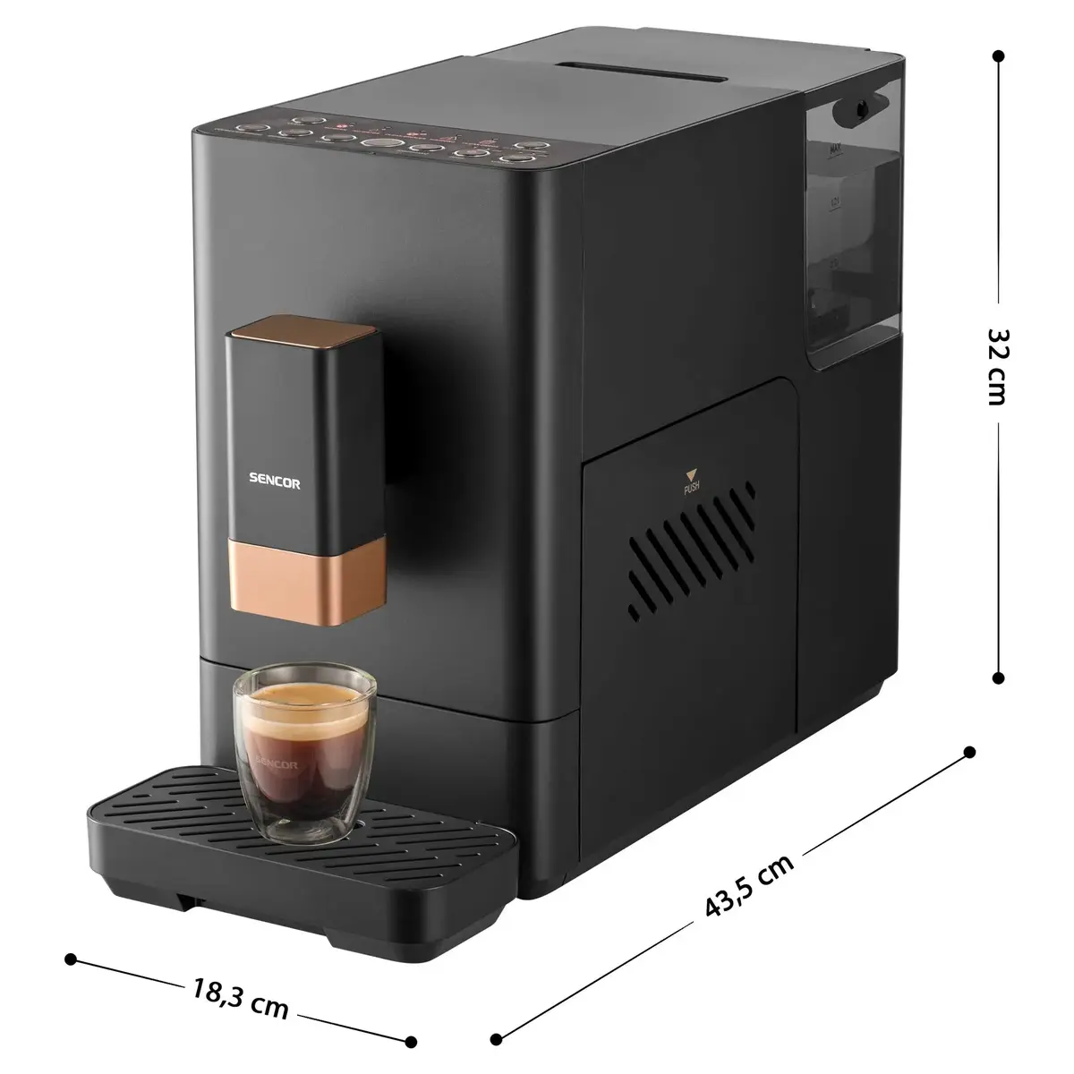 SENCOR SES6100BK espresso machine Photo 9
