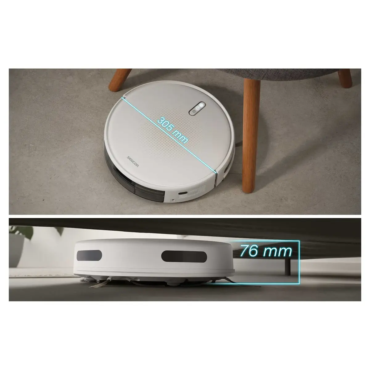 SENCOR SRV4150WH robotic vacuum cleaner Photo 7