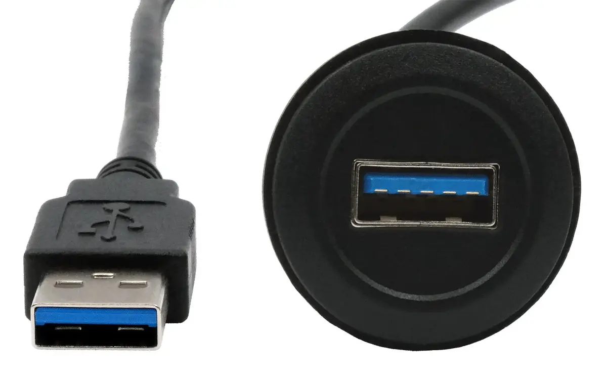 Exsys EX-49220 USB A–A cable 0.3 m Photo 2