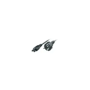 Power cable Terra 3809206, 1 m, black