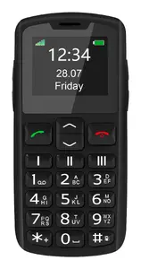 Beafon SL230 Senior Mobile Phone, 1.77" Display, 2G, Single SIM, Black