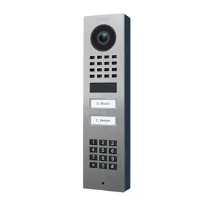 Videointerfons DoorBird D1102KV — nerūsējošais tērauds, 1080p, telefoto objektīvs, 140° horizontāli, IP65, IK08