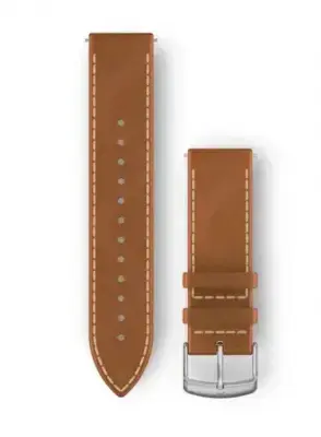 Garett 20mm Leather Watch Strap Photo 2