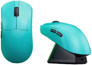 Bezvadu pele Leobog GM3 Cyan ar uzlādes staciju — modelis LEGM3C