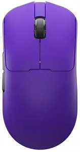 Bezvadu spēļu pele Leobog GM3 Purple ar uzlādes staciju