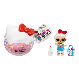 Mini lelle SES L.O.L. Surprise! Loves Hello Kitty & Friends Tots Core Characters, plastmasa, daudzkrāsaina, 4+