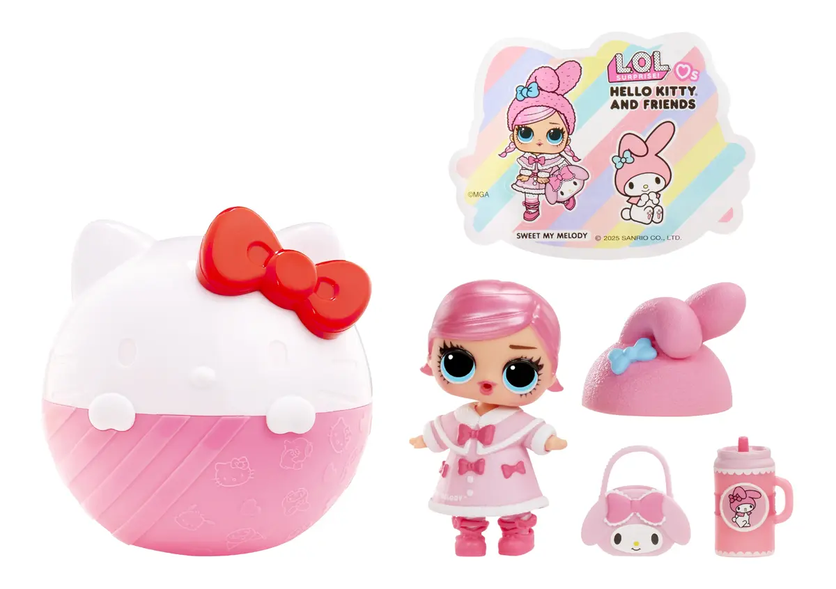 Mini lelle SES L.O.L. Surprise! Loves Hello Kitty & Friends Photo 2
