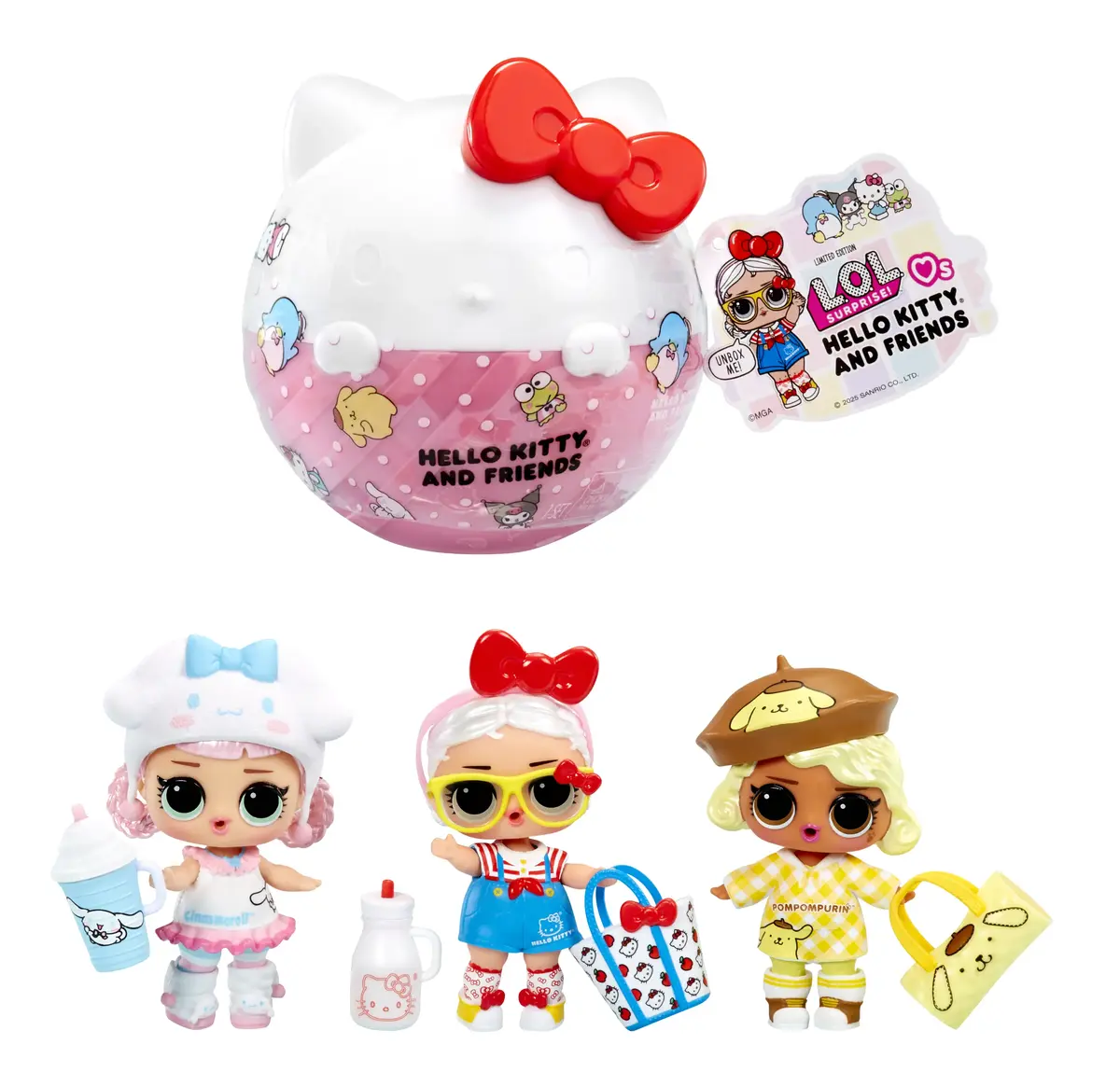 Mini lelle SES L.O.L. Surprise! Loves Hello Kitty & Friends Photo 3