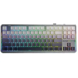 Mechanical keyboard AULA F87 SpaceCrystal Switch — compact 87-key tenkeyless, wired USB