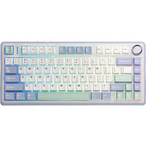 Mehāniskā tastatūra AULA F75 Reaper Switch — kompakta izkārtojums, vadu savienojums, RGB apgaismojums
