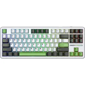 Mechanical keyboard AULA F87 GrayWood V3 AUF87-BWG-GW3 — compact 87-key layout, GrayWood finish