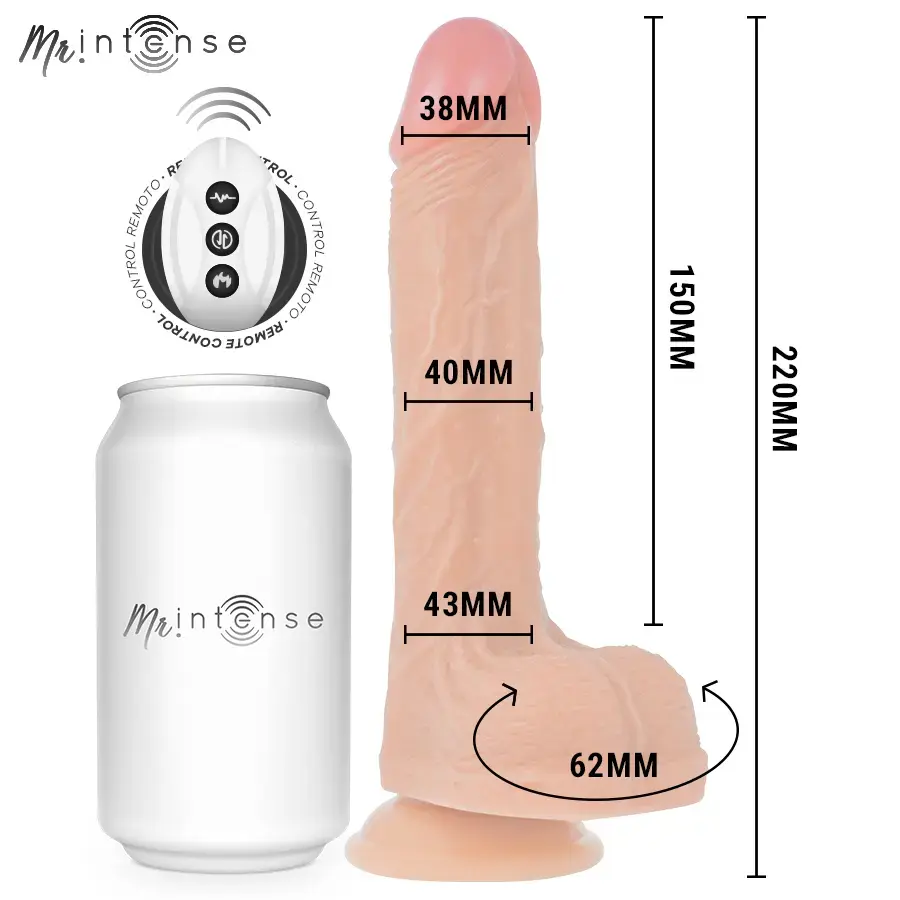 mr. intense remote-control realistic dildo 22 cm Photo 2