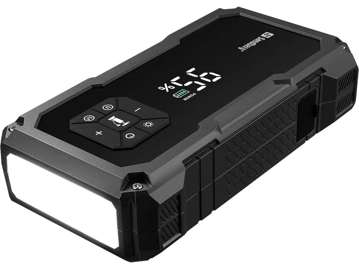 SANDBERG Car Jumpstarter TirePump 10000 — jump starter & pump Photo 2