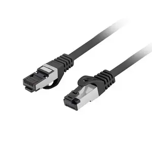 LANBERG networking cable Cat8.1 S/FTP (S-STP) RJ-45–RJ-45 Black 0.25 m