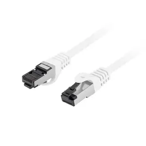 LANBERG networking cable Cat8.1 S/FTP (S-STP) RJ-45–RJ-45 White 2 m