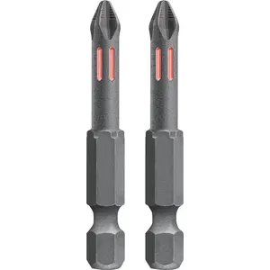 Набор бит KWB 122053 — 2 шт., PH3 крестовые, длина 50 мм, хвостовик 1/4"