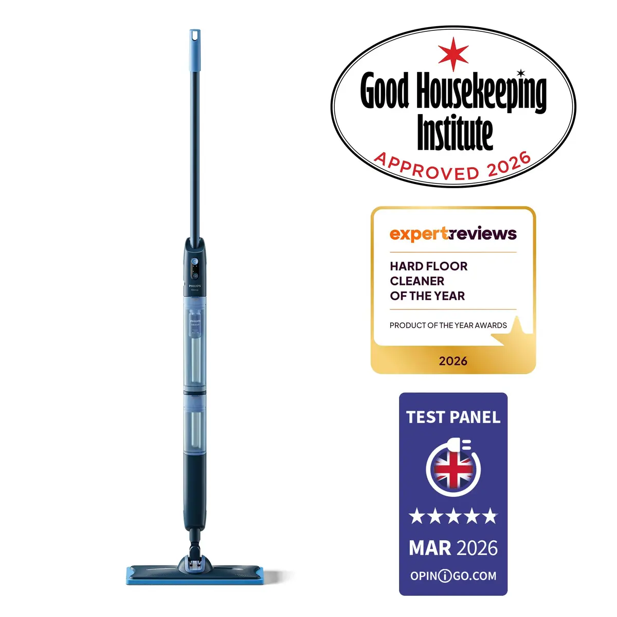 Электрическая швабра Philips 5000 series OneUp XV5113/01 Photo 3
