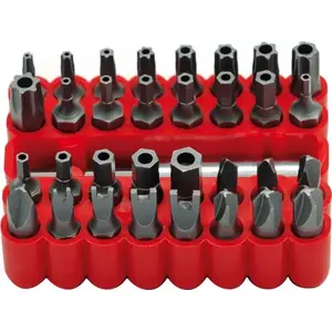 Screwdriver bits set Vorel 33 pieces special profile 66330