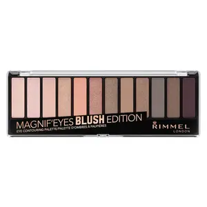 Eyeshadow Palette Rimmel Magnif’eyes Blush Edition — 12 shades, glossy/matte/satin finish, 14 g