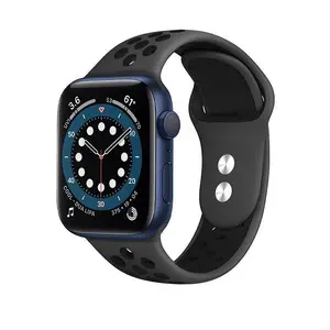 Ремешок для часов Crong CRG-44DSB-BLK для Apple Watch 42/44/45/49 мм, сменный браслет