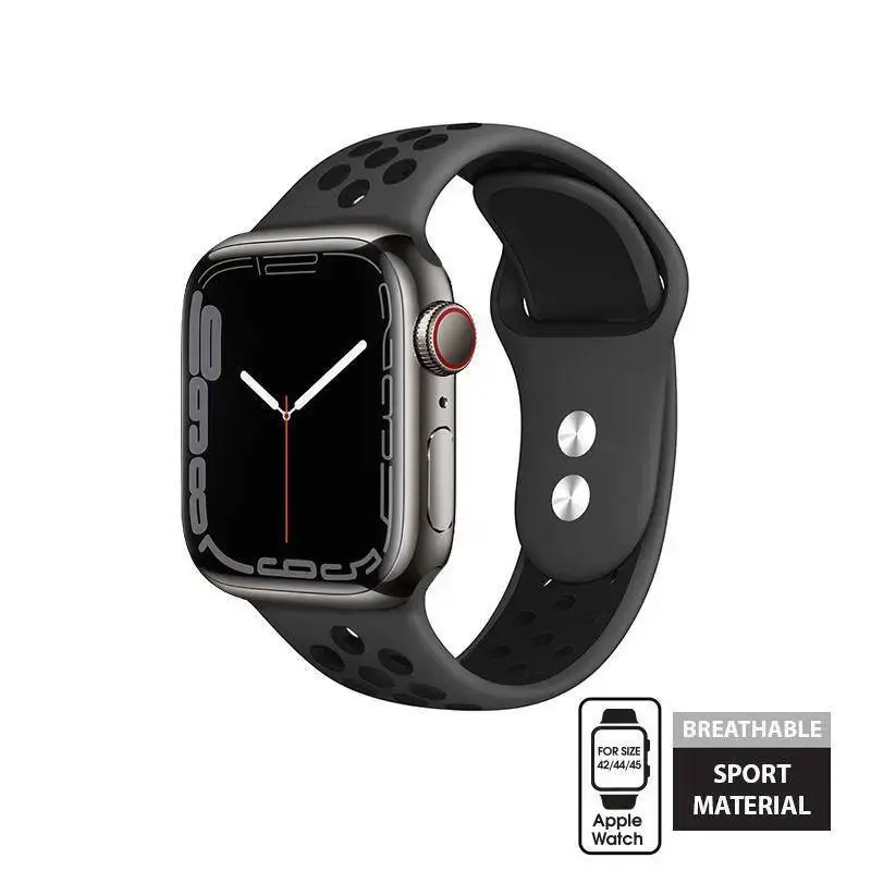 Ремешок Crong CRG-44DSB-BLK для Apple Watch Photo 3
