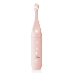 Children's sonic toothbrush ETA Sonetic Kids — pink, rechargeable battery, adjustable speed, timer, 2 brush heads