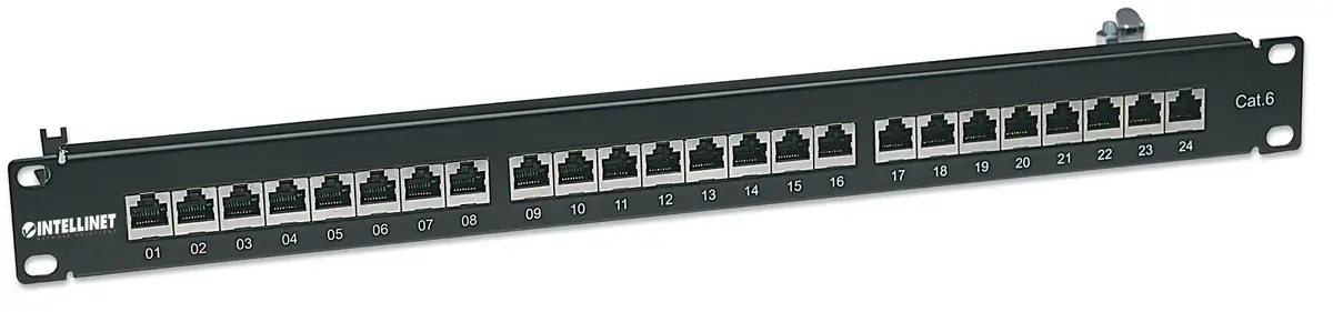 Intellinet Cat6 FTP 24‑Port Patch Panel 1U Photo 2